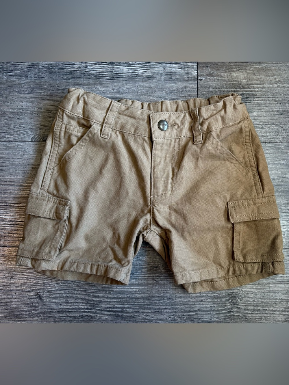 Carhartt Boys Tan Cargo Shorts